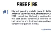 Free Fire is one of the most successful games on the mobile platform (Image Credits: App Annie)